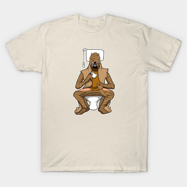 Tusken Toilet Trouble T-Shirt by yayzus